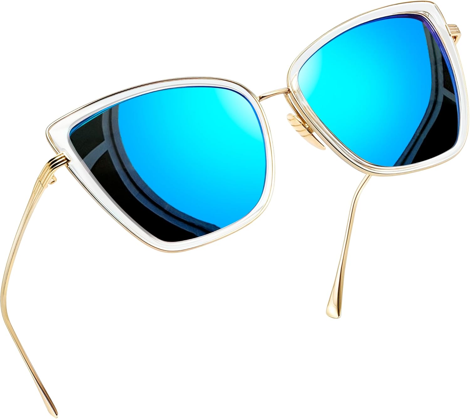 Joopin Anteojos de Sol Mujer Oversize Estilo Cat Eye | Polarizados UV400 | Lentes de Moda